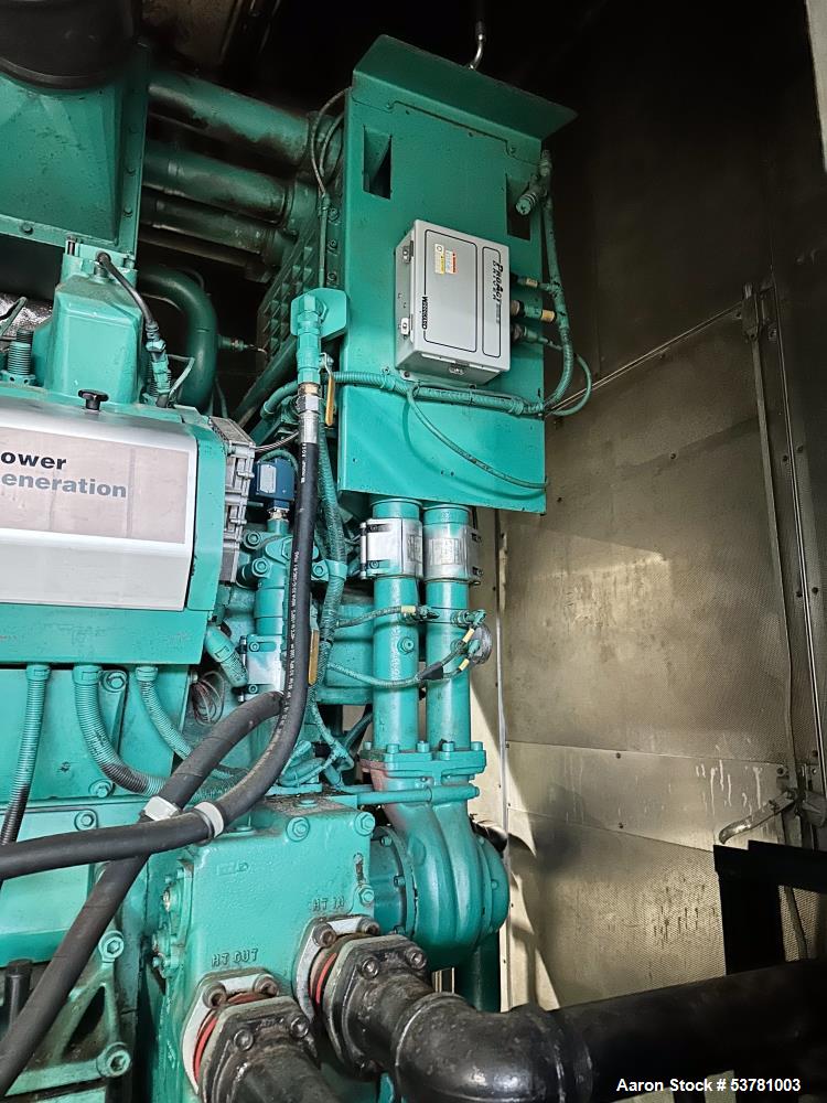 1.1MW Cummins Natural Gas Generator – Power Command, Enclosed, Skid Mounted